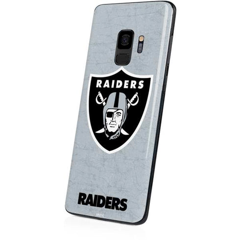 NFL Las Vegas Raiders - Alternate Distressed Galaxy S9 Skin